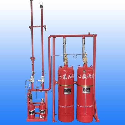Automatic Fm200 Fire Suppression System 120L Enclosed Flooding