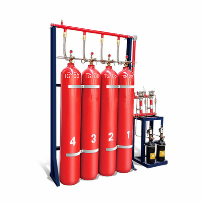 Automatic Or Manual Start Inert Gas Fire Suppression System 30000 Sets Per Month