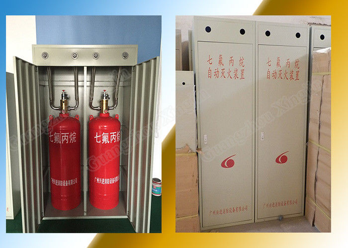 Der industriellen Ausrüstungs-Hfc227ea System-Doppelt-Feuerunterdrückung des Kabinett-100L