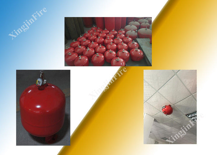 Hängender automatischer Fm200 Feuerlöscher-Ball-thermisch kontrollierter Server-Raum
