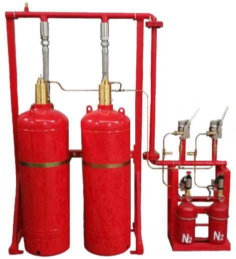 Rotes Gas-Unterdrückungssystem-einfache und bequeme Installation des Zylinder-FM200