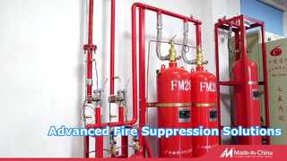Professional Fire Suppression Systems FM200 and Novec1230