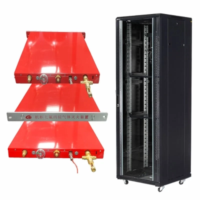 Automatic High Safety Server Rack Fire Suppression Unit Novec 1230/FM200