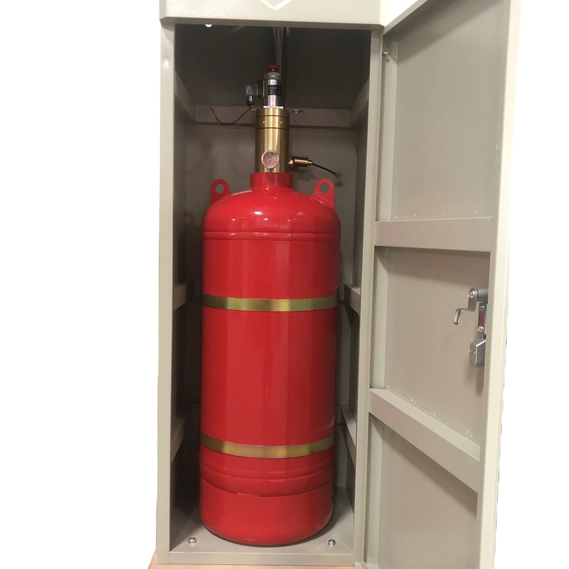 Quick-Response Single Zone Management FM200 Cabinet Automatic Fire Extinguish device